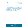 UNE EN IEC 60704-2-16:2019/A11:2020 Household and similar electrical appliances - Test code for the determination of airborne acoustical noise - Part 2-16: Particular requirements for washer-dryers