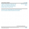CSN P ENV 12014-3 - Foodstuffs - Determination of nitrate and/or nitrite content - Part 3: Spectrometric determination of nitrate and nitrite content of meat products after enzymatic reduction of nitrate to nitrite
