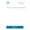 UNE EN 315:2001 PLYWOOD - TOLERANCES FOR DIMENSIONS.