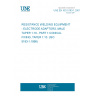 UNE EN ISO 5183-1:2001 RESISTANCE WELDING EQUIPMENT - ELECTRODE ADAPTORS, MALE TAPER 1:10 - PART 1:CONICAL FIXING, TAPER 1:10. (ISO 5183-1:1998)