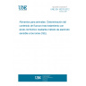 UNE EN 16279:2012 Animal feeding stuffs - Determination of fluoride content after hydrochloric acid treatment by ion-sensitive electrode method (ISE)