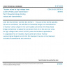 CSN EN IEC 60700-3 - Thyristor valves for high voltage direct current (HVDC) power transmission - Part 3: Essential ratings (limiting values) and characteristics