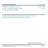 CSN EN 12239 - Ventilation for buildings - Air terminal devices - Aerodynamic testing and rating for displacement flow applications