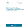 UNE 84621:1998 COSMETIC RAW MATERIALS. DIMETHYLDIMETHYLOL HIDANTOIN. DETERMINATION OF FREE FORMALDEHYDE. POTENCIOMETRIC METHOD.