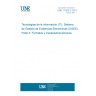 UNE 71505-3:2013 Information Technologies (IT). Digital evidences management system. Part 3: Formats and technical mechanisms.