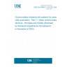 UNE EN 61850-7-1:2011/A1:2020 Communication networks and systems for power utility automation - Part 7-1: Basic communication structure - Principles and models (Endorsed by Asociación Española de Normalización in November of 2020.)