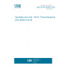UNE EN ISO 80000-5:2021 Quantities and units - Part 5: Thermodynamics (ISO 80000-5:2019)