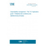 UNE 200001-3-5:2002 Dependability management - Part 3-5: Application guide - Reliability test conditions and statistical test principles