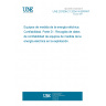 UNE 207008-21:2004 IN ERRATUM Electricity metering equipment - Dependability - Part 21: Collection of meter dependability data from the field.