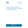 UNE 27314:2014 Civil shipbuilding and ship repairing. Standardised components. Steel flat flanges to connect to butterfly valves