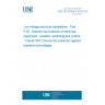 UNE HD 60364-5-534:2016 Low-voltage electrical installations - Part 5-53: Selection and erection of electrical equipment - Isolation, switching and control - Clause 534: Devices for protection against transient overvoltages