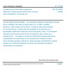 CSN EN 50594 - Household and similar electric appliances - Methods for measuring the performance of tumble dryers intended for commercial use