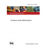 BS EN 50172:2004 Emergency escape lighting systems