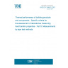 UNE EN 1946-5:2001 Thermal performance of building products and components - Specific criteria for the assessment of laboratories measuring heat transfer properties - Part 5: Measurements by pipe test methods
