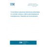 UNE EN 61047:2005 DC or AC supplied electronic step-down convertors for filament lamps - Performance requirements