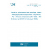 UNE EN ISO 10440-1:2007 Petroleum, petrochemical and natural gas industries - Rotary-type positive-displacement compressors - Part 1: Process compressors (ISO 10440-1:2007) (Endorsed by AENOR in February of 2008.)