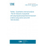 UNE EN ISO 1833-29:2021 Textiles - Quantitative chemical analysis - Part 29: Mixtures of polyamide with polypropylene/polyamide bicomponent (method using sulfuric acid) (ISO 1833-29:2020)