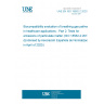 UNE EN ISO 18562-2:2020 Biocompatibility evaluation of breathing gas pathways in healthcare applications - Part 2: Tests for emissions of particulate matter (ISO 18562-2:2017) (Endorsed by Asociación Española de Normalización in April of 2020.)