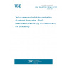 UNE EN 60754-2:2014/A1:2021 Test on gases evolved during combustion of materials from cables - Part 2: Determination of acidity (by pH measurement) and conductivity