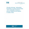 UNE EN ISO/IEC 14763-5:2026 - Information technology - Implementation and operation of customer premises cabling - Part 5: Sustainability (Endorsed by Asociación Española de Normalización in October of 2026.)