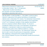 CSN EN 62788-1-4 - Measurement procedures for materials used in photovoltaic modules - Part 1-4: Encapsulants - Measurement of optical transmittance and calculation of the solar-weighted photon transmittance, yellowness index, and UV cut-off wavelength