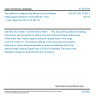 CSN EN ISO 21083-1 - Test method to measure the efficiency of air filtration media against spherical nanomaterials - Part 1: Size range from 20 nm to 500 nm