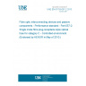 UNE EN 61753-057-2:2013 Fibre optic interconnecting devices and passive components - Performance standard - Part 057-2: Single mode fibre plug-receptacle style optical fuse for category C - Controlled environment (Endorsed by AENOR in May of 2013.)