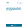 UNE EN IEC 60413:2026 - Test procedures for determining physical properties of brush materials (Endorsed by Asociación Española de Normalización in June of 2026.) UNE EN IEC 60413:2026 - Test procedures for determining physical properties of brush materials (Endorsed by Asociación Española de Normalización in June of 2026.)