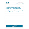 UNE EN ISO 5530-1:2026 - Wheat flour - Physical characteristics of doughs - Part 1: Determination of water absorption and rheological properties using a farinograph (ISO 5530-1:2026) UNE EN ISO 5530-1:2026 - Wheat flour - Physical characteristics of doughs - Part 1: Determination of water absorption and rheological properties using a farinograph (ISO 5530-1:2026)