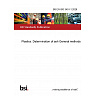BS EN ISO 3451-1:2026 Plastics. Determination of ash General methods BS EN ISO 3451-1:2026 Plastics. Determination of ash General methods