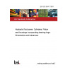 BS ISO 6547:1981 Hydraulic fluid power. Cylinders. Piston seal housings incorporating bearing rings. Dimensions and tolerances