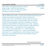 CSN EN 18060 - Road vehicles - Rechargeable batteries with internal energy storage - Performance and durability of alkali-Ion (Li-Ion, Na-Ion), Pb, NiMH and combined chemistries EV modules and batteries