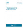 UNE EN 148-2:1999 Respiratory protective devices - Threads for facepieces - Part 2: Centre thread connection