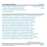 CSN P CEN/TS 17274 - Nanotechnologies - Guidelines for determining protocols for the explosivity and flammability of powders containing nano-objects (for transport, handling and storage)