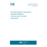 UNE EN 12279:2001 Gas supply systems. Gas pressure regulating-installations on service lines. Functional requirements.