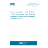 UNE EN 60068-2-18:2017 Environmental testing - Part 2-18: Tests – Test R and guidance: Water (Endorsed by Asociación Española de Normalización in August of 2017.)