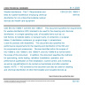 CSN EN ISO 15883-7 - Washer-disinfectors - Part 7: Requirements and tests for washer-disinfectors employing chemical disinfection for non-critical thermolabile medical devices and health care equipment
