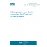 UNE EN 13232-3:2006+A1:2012 Railway applications - Track - Switches and crossings - Part 3: Requirements for wheel/rail interaction