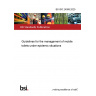 BS ISO 24599:2025 Guidelines for the management of mobile toilets under epidemic situations