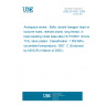UNE EN 4321:2004 Aerospace series - Bolts, double hexagon head with lockwire holes, relieved shank, long thread, in heat resisting nickel base alloy NI-PH2601 (Inconel 718), silver plated - Classification: 1 550 MPa (at ambient temperature) / 650°  C (Endorsed by AENOR in March of 2005.)