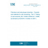UNE EN ISO 10426-2:2003/AC:2007 Petroleum and natural gas industries - Cements and materials for well cementing - Part 2: Testing of well cements (ISO 10426-2:2003/Cor 1:2006) (Endorsed by AENOR in October of 2007.)