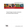 BS EN ISO 8253-3:2022 - TC Tracked Changes. Acoustics. Audiometric test methods Speech audiometry