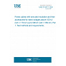 UNE 211067-1:2026 - Power cables with extruded insulation and their accessories for rated voltages above 150 kV (Um = 170 kV) up to 500 kV (Um = 550 kV). Part 1: Test methods and requirements.