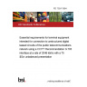 PD 7024:1994 Essential requirements for terminal equipment intended for connection to unstructured digital leased circuits of the public telecommunications network using a CCITT Recommendation G.703 interface at a rate of 2048 kbit/s with a 75 ω unbalanced presentation