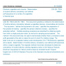 CSN EN 17634 - Electronic cigarettes and e-liquids - Determination of nicotine delivery consistency over defined puff sequences of a number of e-cigarettes of identical type