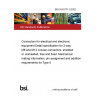 BS EN 63171-5:2022 Connectors for electrical and electronic equipment Detail specification for 2-way M8 and M12 circular connectors, shielded or unshielded, free and fixed. Mechanical mating information, pin assignment and additional requirements for Type 5