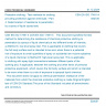 CSN EN ISO 17491-4 - Protective clothing - Test methods for clothing providing protection against chemicals - Part 4: Determination of resistance to penetration by a spray of liquid (spray test)