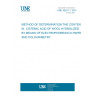 UNE 40241-1:1973 METHOD OF DETERMINATION THE CONTENT IN  CISTEMIC ACID OF WOOL HYDROLIZED BY MEANS OF ELECTROPHORESIS IN PAPER AND COLOURIMETRY.