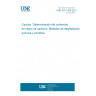 UNE ISO 1408:2021 Rubber. Determination of carbon black content. Pyrolytic and chemical degradation methods