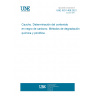 UNE ISO 1408:2021 Rubber. Determination of carbon black content. Pyrolytic and chemical degradation methods